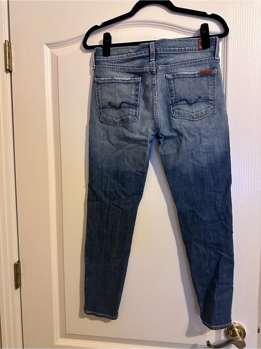 7 For All Mankind Joyce Jean Cropped Pant / Capri